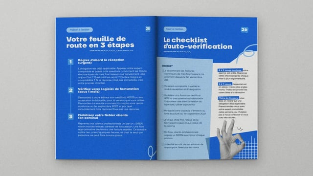Extrait du guide : la feuille de route en 3 étapes et la checklist d'auto-vérification